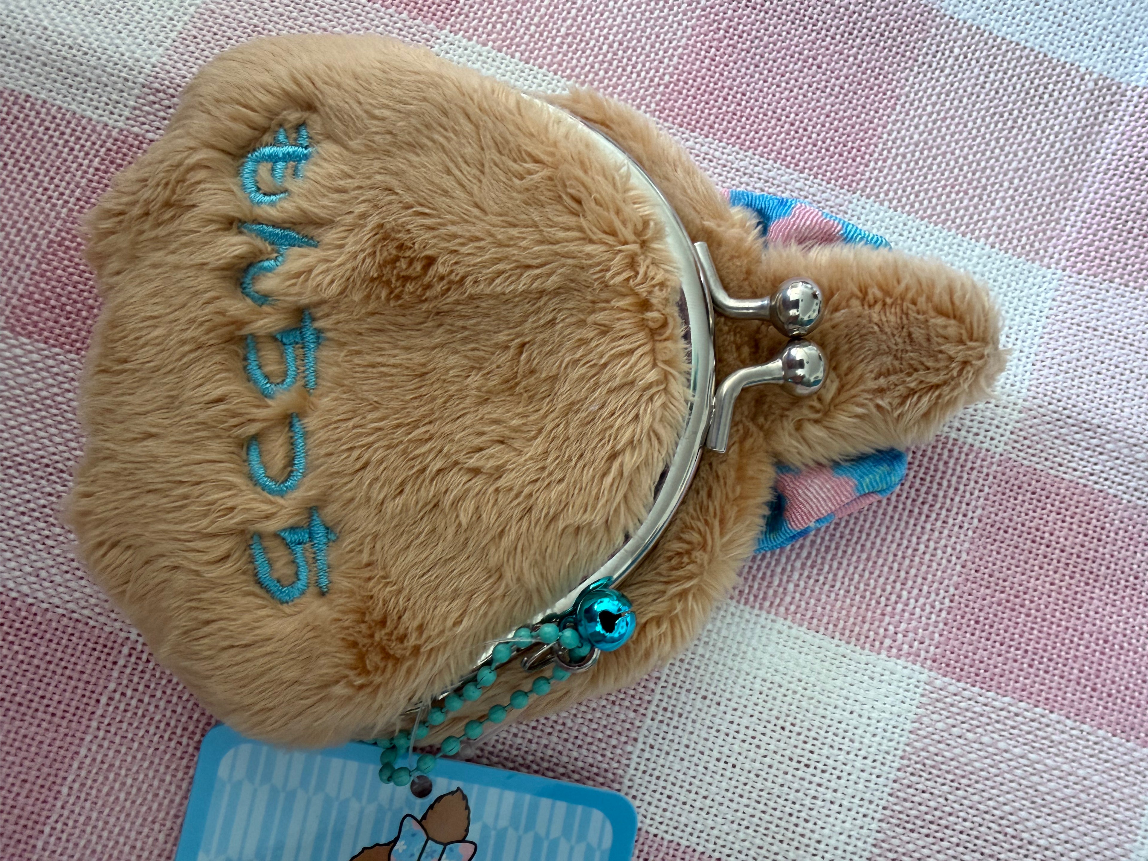 Authentic Monchhichi & Chimutan Plush Coin Purses – Japanese Kawaii Bag Charms