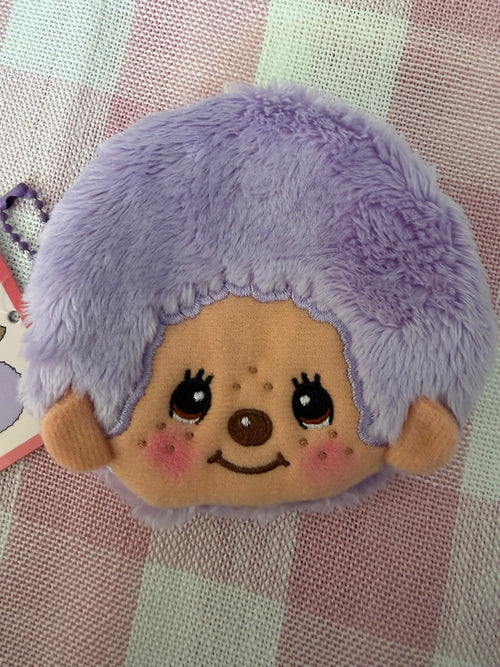 Authentic Monchhichi & Chimutan Plush Coin Purses – Japanese Kawaii Bag Charms
