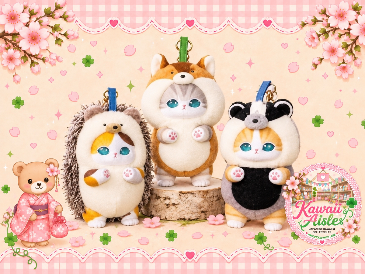 Mofusand Nordic Kittens – Sealed Collectible Plush Blind Box Set (3 Boxes) | Kitan Club