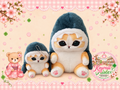 Mofusand Shark Cat Mascot Keychain – Authentic Japanese Plush Bag Charm 🦈🐱