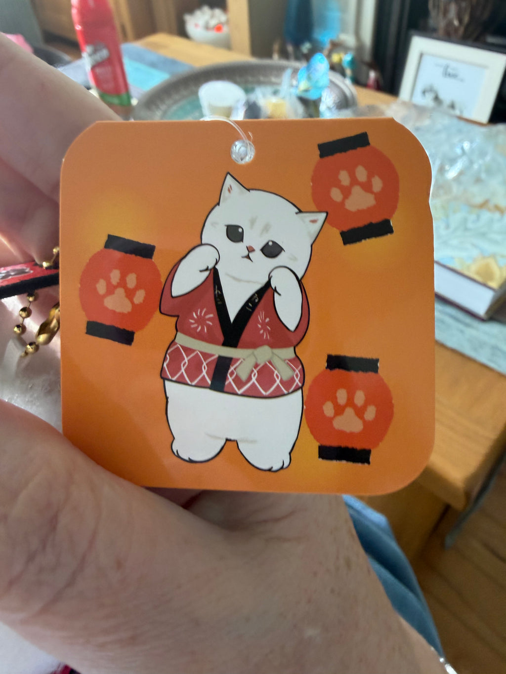Mofusand Japanese Festival Cat Mascots Red & Blue | Kawaii Aisle