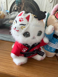 Mofusand Japanese Festival Cat Mascots Red & Blue | Kawaii Aisle