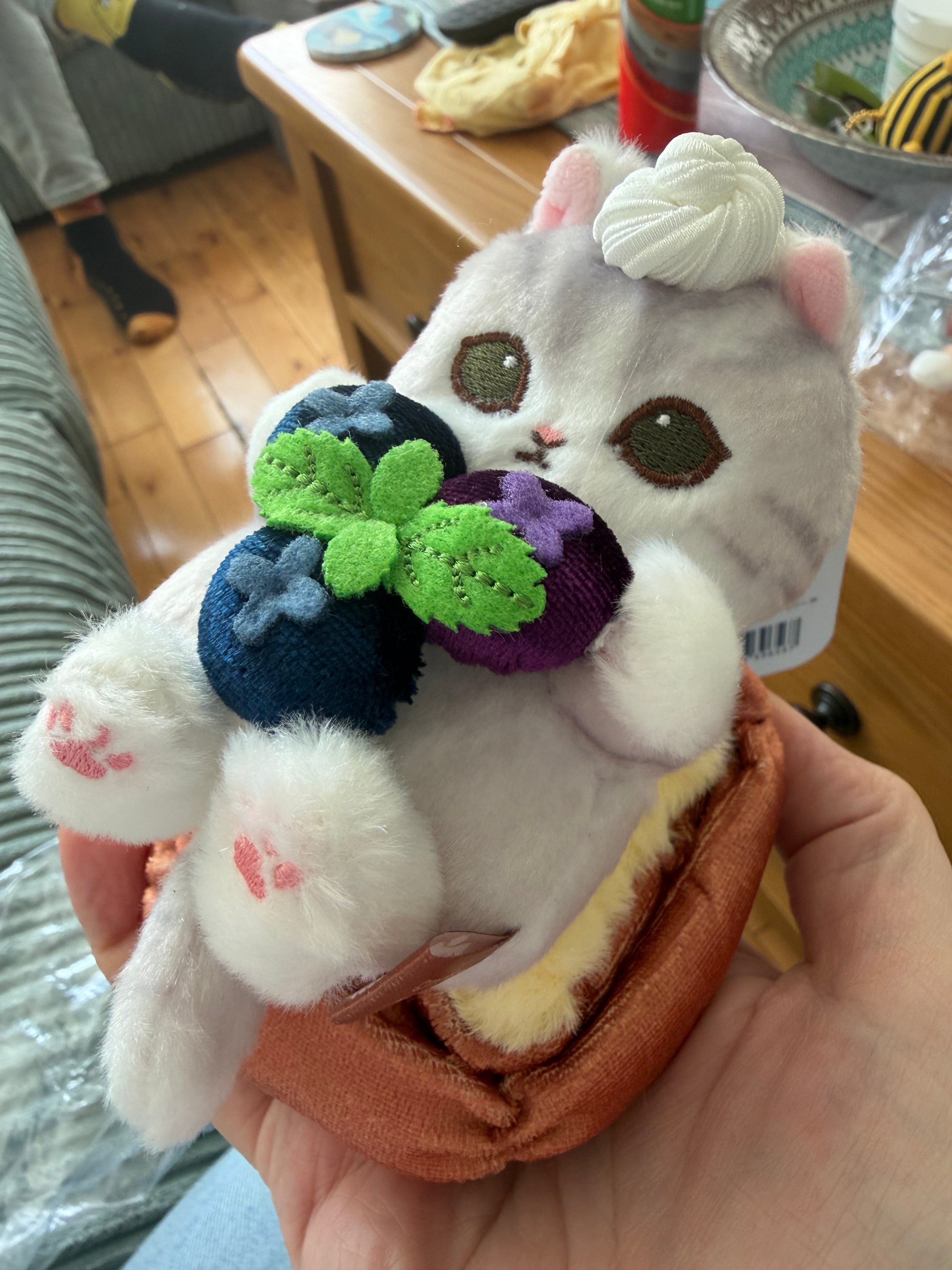 Mofusand Mofumofu Bakery Plush Bag Charms – Japan Exclusive | Choose Your Kitty 🥐🐱