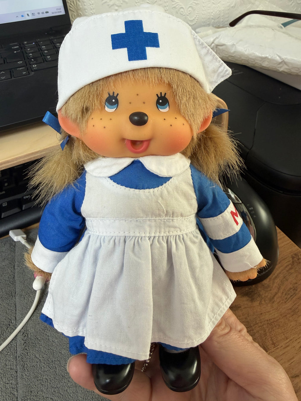 Sekiguchi Retro Nurse Monchhichi – Japanese Edition | 258520