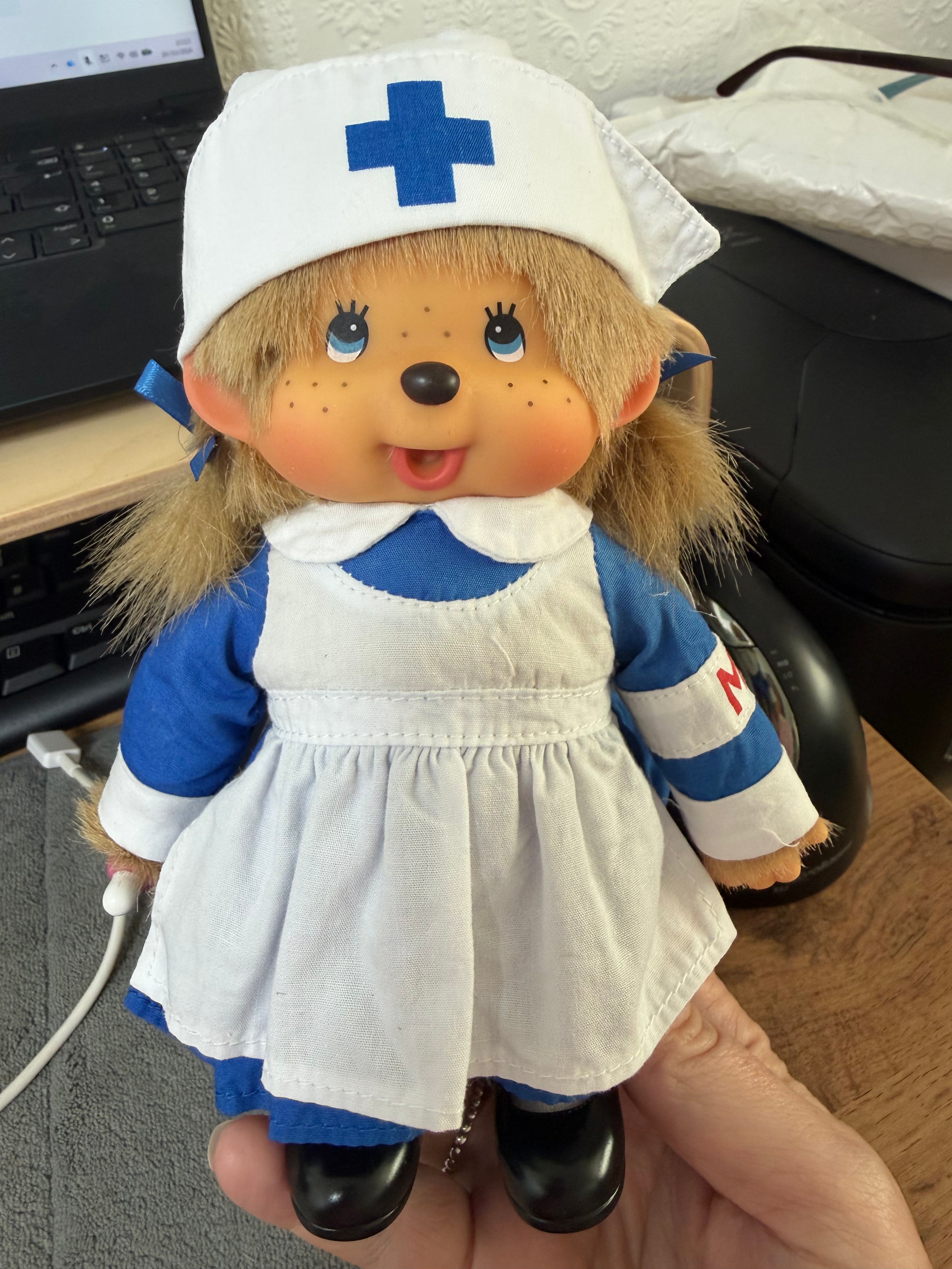 Sekiguchi Retro Nurse Monchhichi – Japanese Edition | 258520