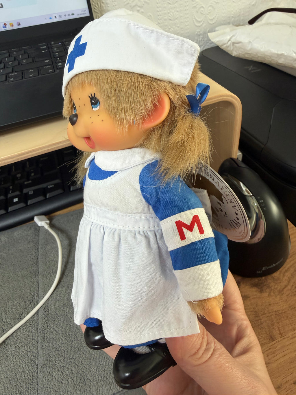 Sekiguchi Retro Nurse Monchhichi – Japanese Edition | 258520