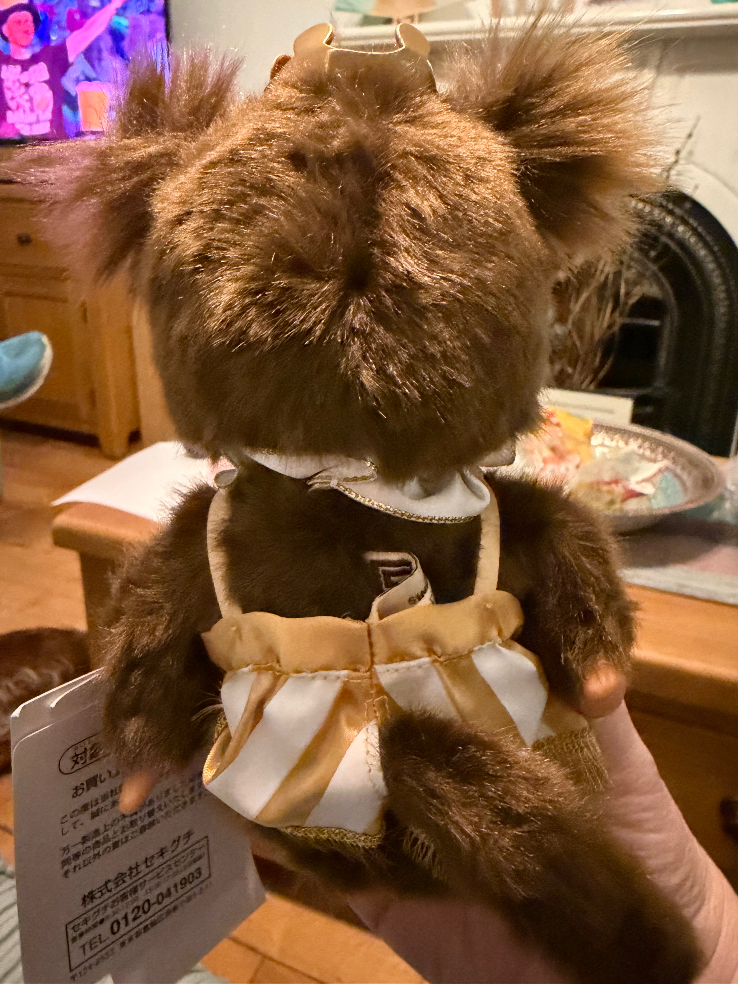 Monchhichi 50th Anniversary Let’s Party Plush – Boy & Girl | Gold Edition